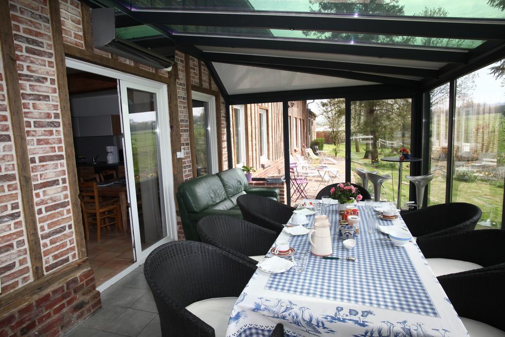 Chambres D'Hotes La Rivierette Caours ภายนอก รูปภาพ